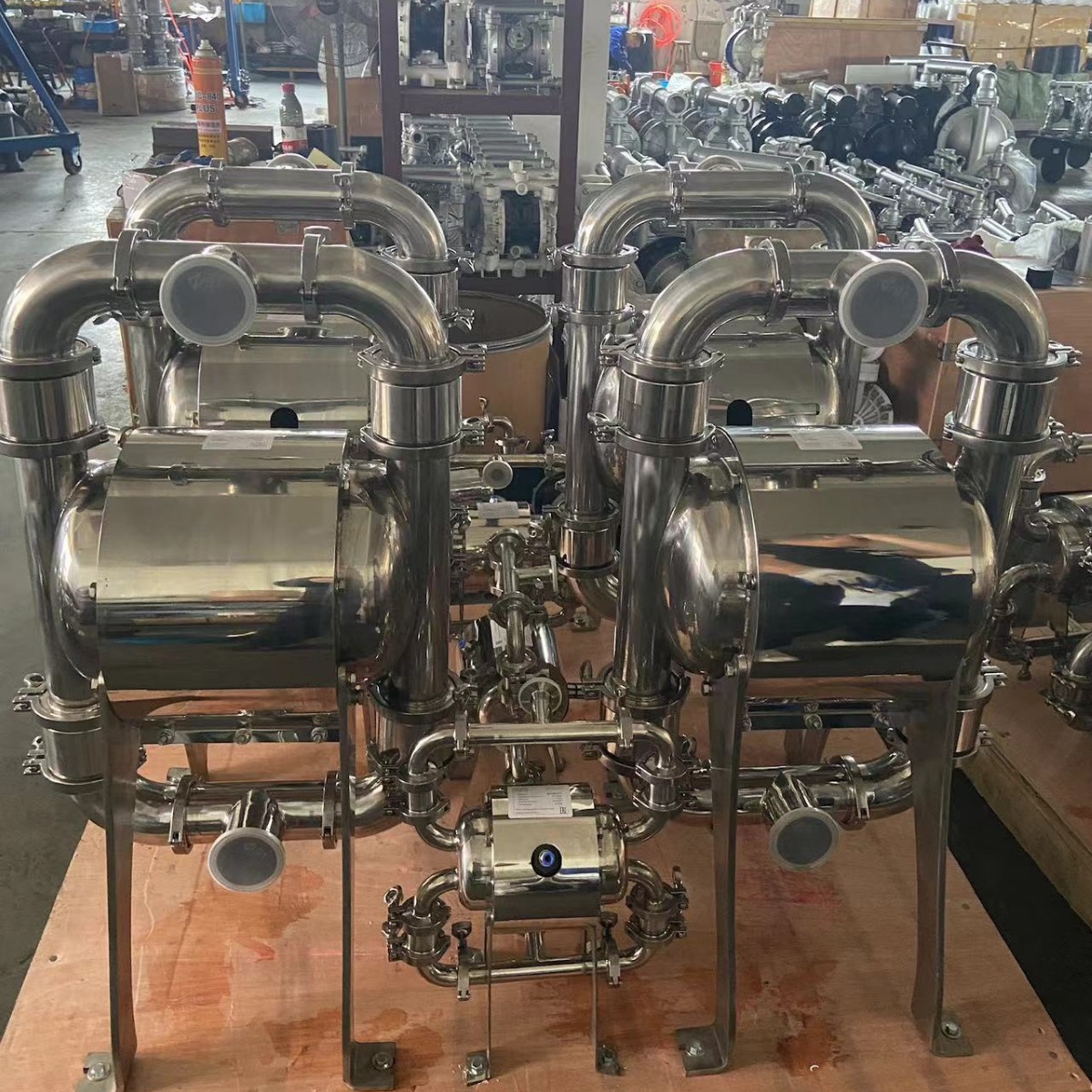 食品卫生级气动隔膜泵产品应用领域