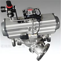 Y型三通球阀换向阀硕翔阀门生产销售