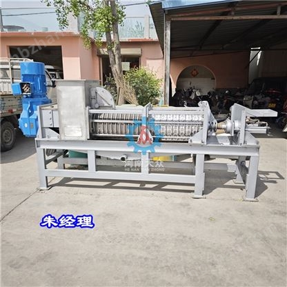 麥草脫水機 螺旋壓榨機 飼料擠壓機