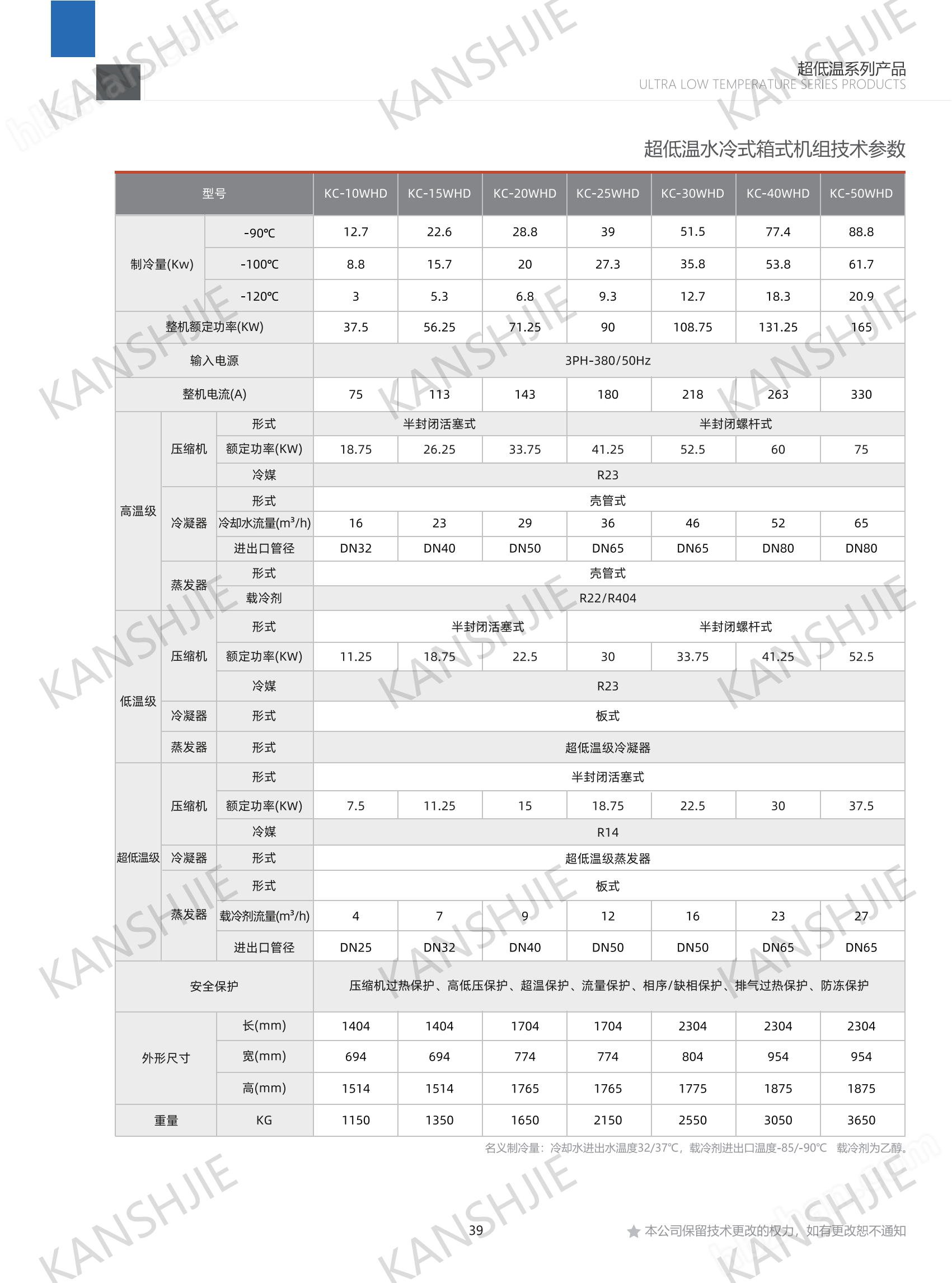 復(fù)疊式制冷機(jī)組