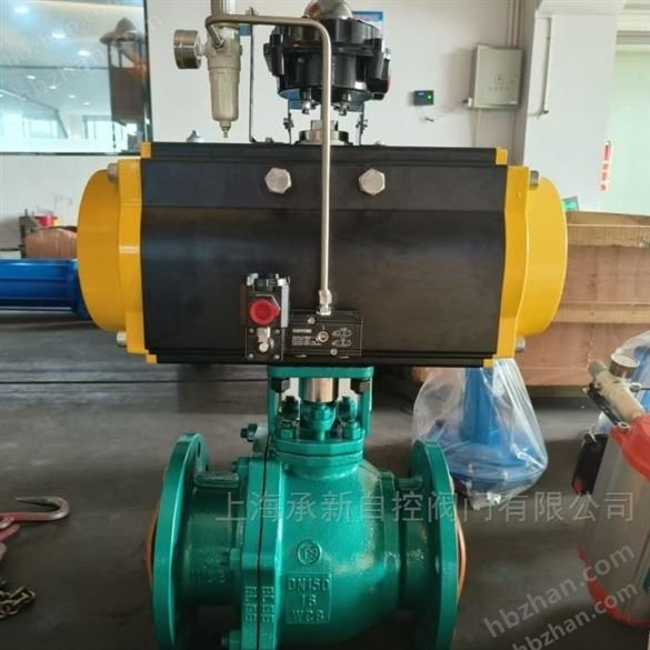 Q641F46-16P DN100不銹鋼襯氟氣動(dòng)防爆球閥