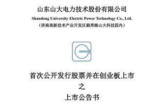 山大電力在深交所上市