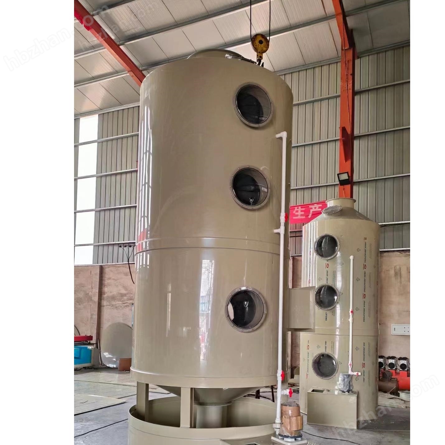 生物除臭噴淋設備PP阻燃噴淋塔廢氣處理