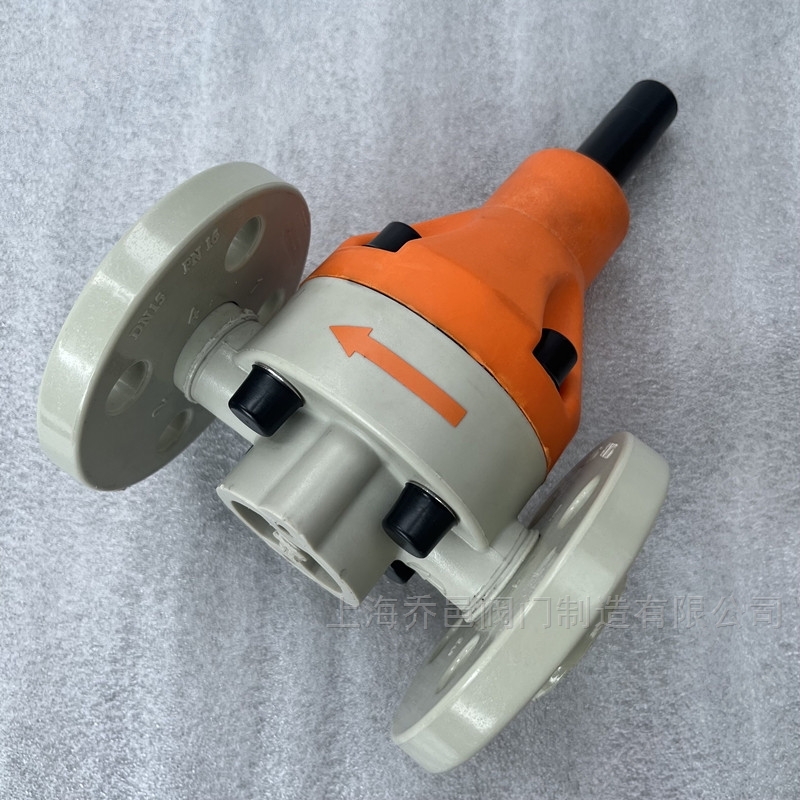 PVDF法兰背压阀/安全阀18625-F