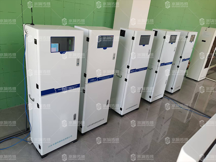 水境传感 江西某地国标法水质在线监测站安装成功