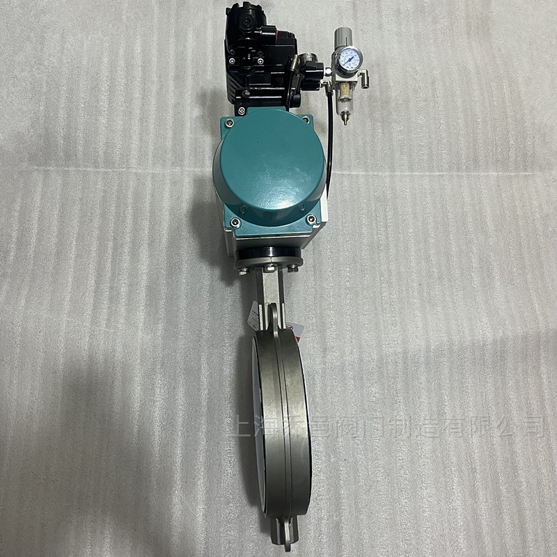 带控制箱调节型气动蝶阀