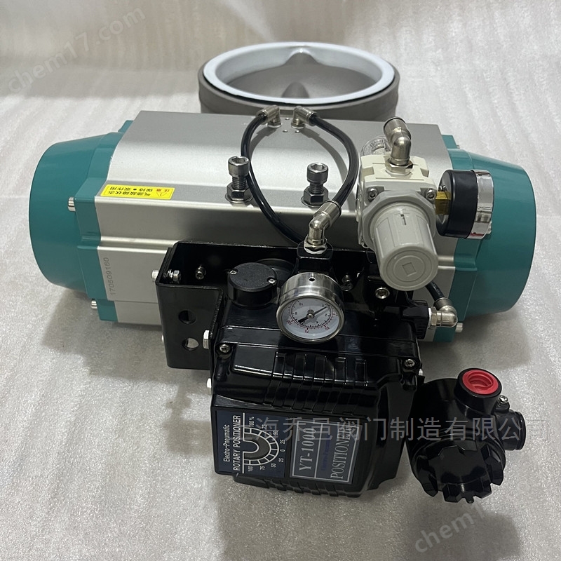 不锈钢调节型气动蝶阀 气动调节型燃气蝶阀